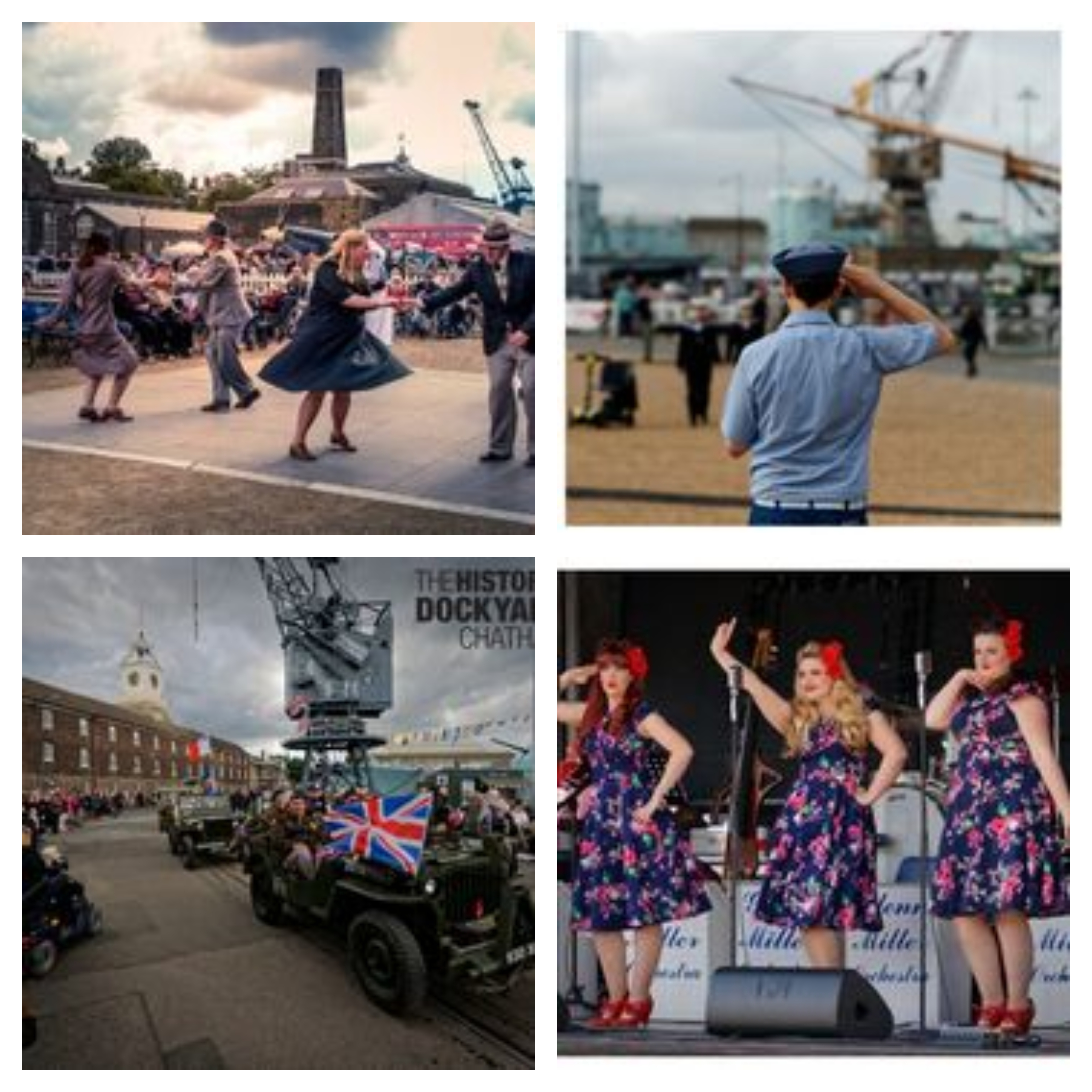 Win Family Tickets To Salute The 40s Kmfm There Will Be Lots Of Family Fun Too Watch The Vehicle And Fashion Parades See Running Steam Trains As Well Usual Dockyard Galleries Sites